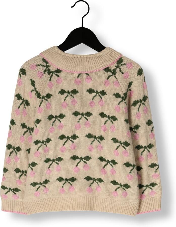 KONGES SLOJD Meisjes Truien & Vesten Belou Knit Collar Cardigan Creme