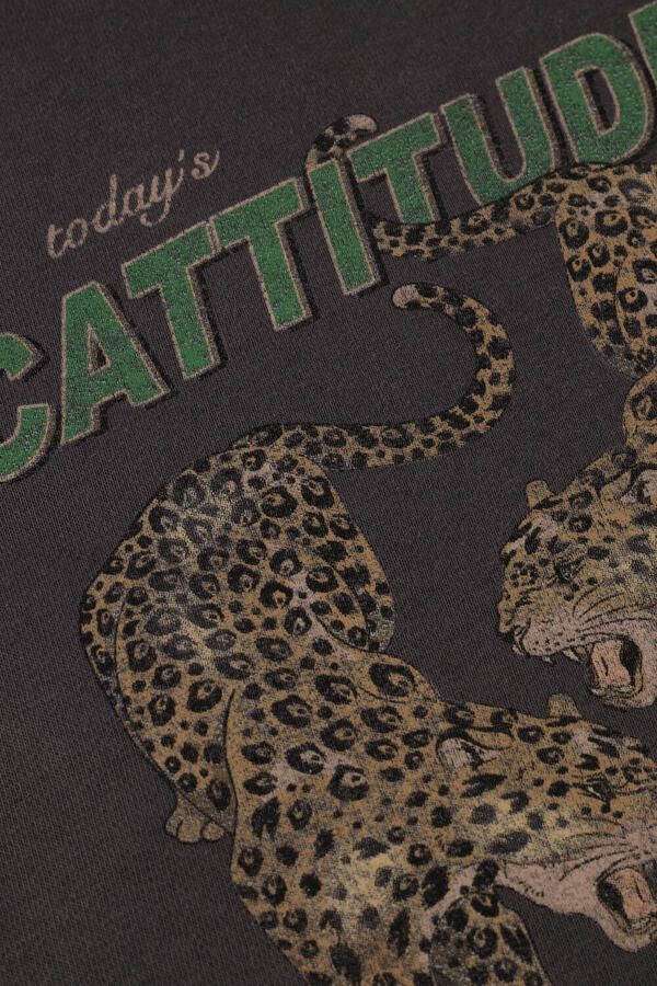 KONGES SLOJD Meisjes Truien & Vesten Lou Sweat Shirt Ocs Donkergrijs