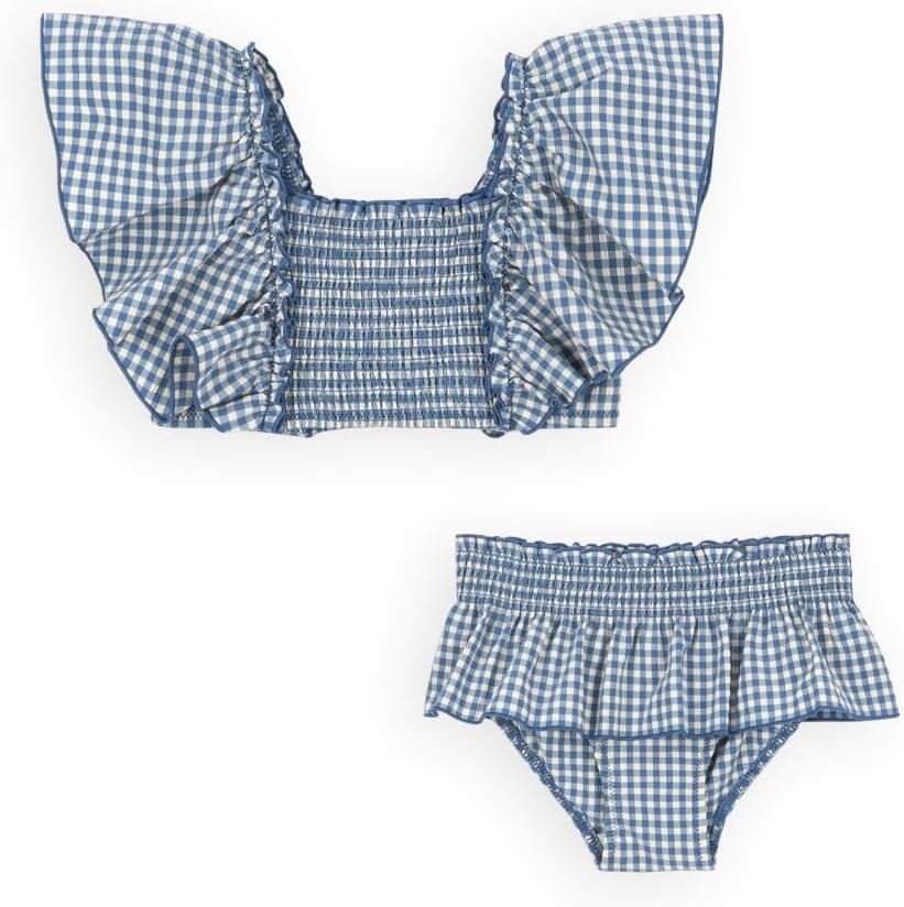 KONGES SLOJD Meisjes Zwemkleding Fresia Bikini Grs Blauw