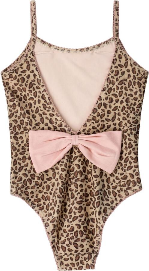 KONGES SLOJD Meisjes Zwemkleding Kitty Swimsuit Beige - Foto 3