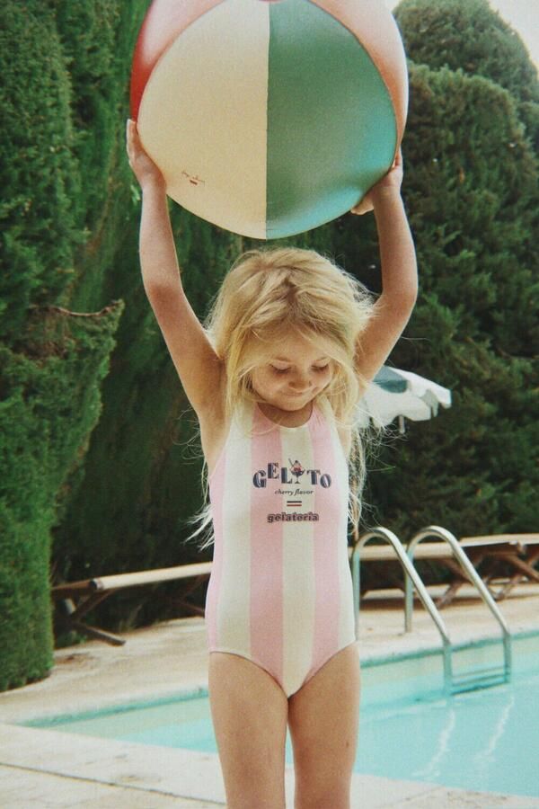KONGES SLOJD Meisjes Zwemkleding Pomia Swimsuit Multi - Foto 2