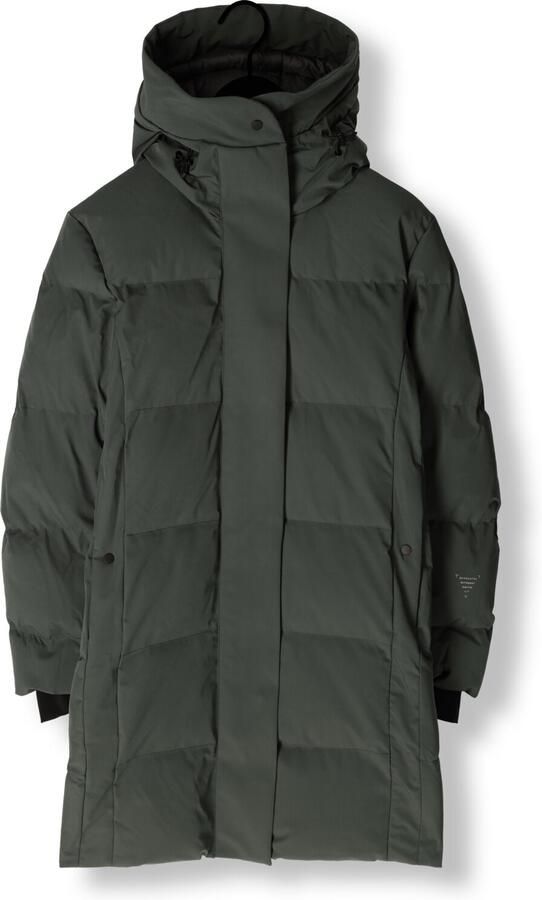 Krakatau Groene Parka Jas Green Dames - Foto 3