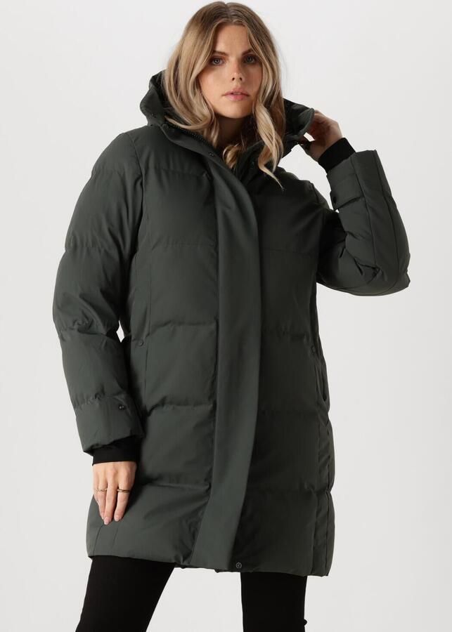 Krakatau Groene Parka Jas Green Dames - Foto 4