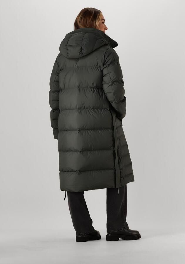 Krakatau Groene Gewatteerde Jas voor Stijlvolle Outfits Green Dames