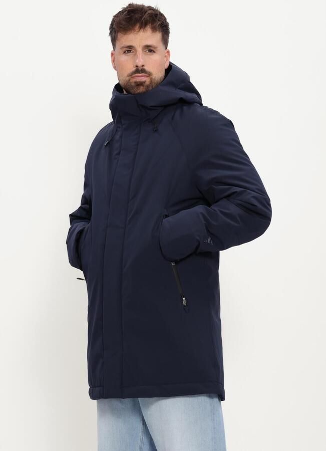 KRAKATAU Heren Jassen Qm613 Donkerblauw