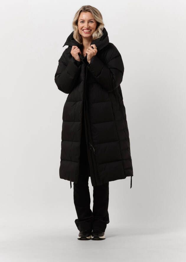 Krakatau Duurzame Polyester Winterjas Black Dames