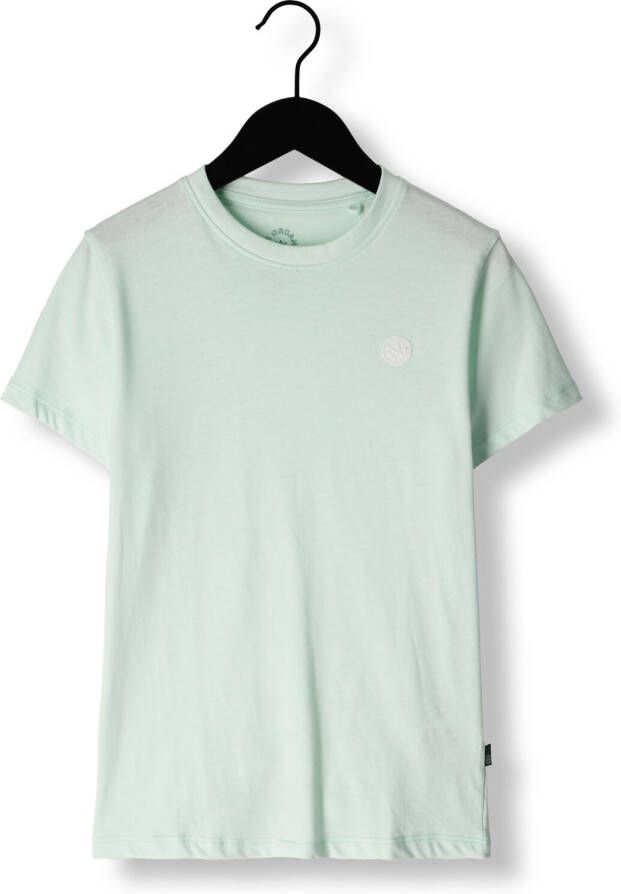 KRONSTADT Jongens Polo's & T-shirts Timmi Kids Organic recycled T-shirt Blauw