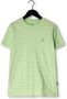 KRONSTADT Jongens Polo's & T-shirts Timmi Kids Organic recycled Striped T-shirt Groen - Thumbnail 1