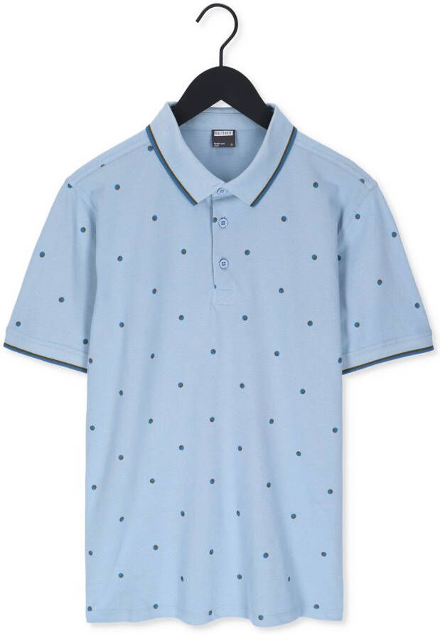 Kultivate polo van biologisch katoen blue fog