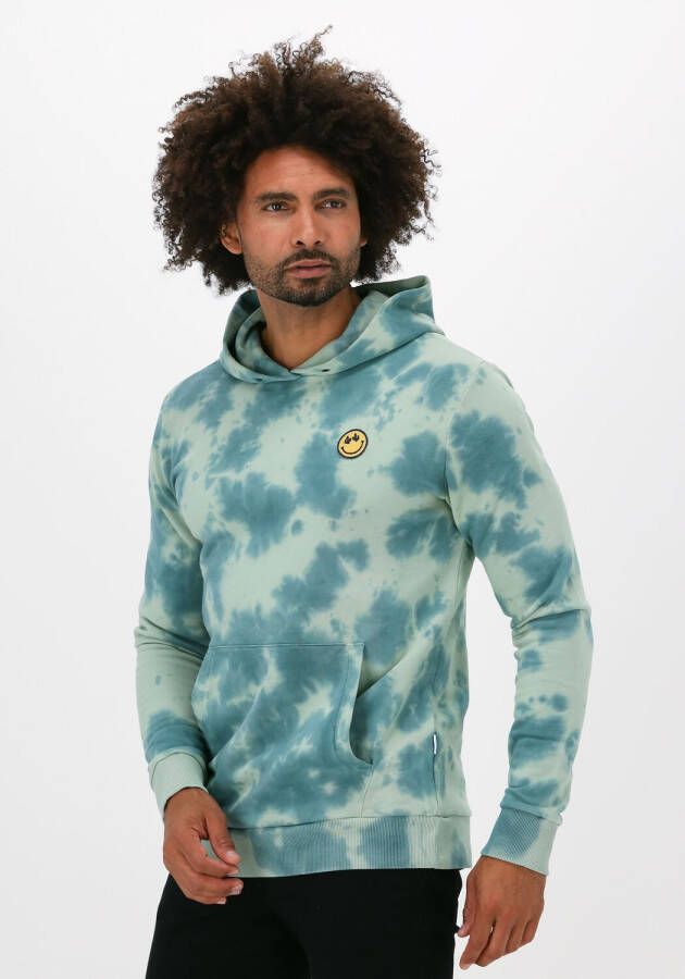 Kultivate hoodie van biologisch katoen 364 sea foam