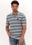 Kultivate Heren Polo T-shirts Strepen Multicolor Heren - Thumbnail 1
