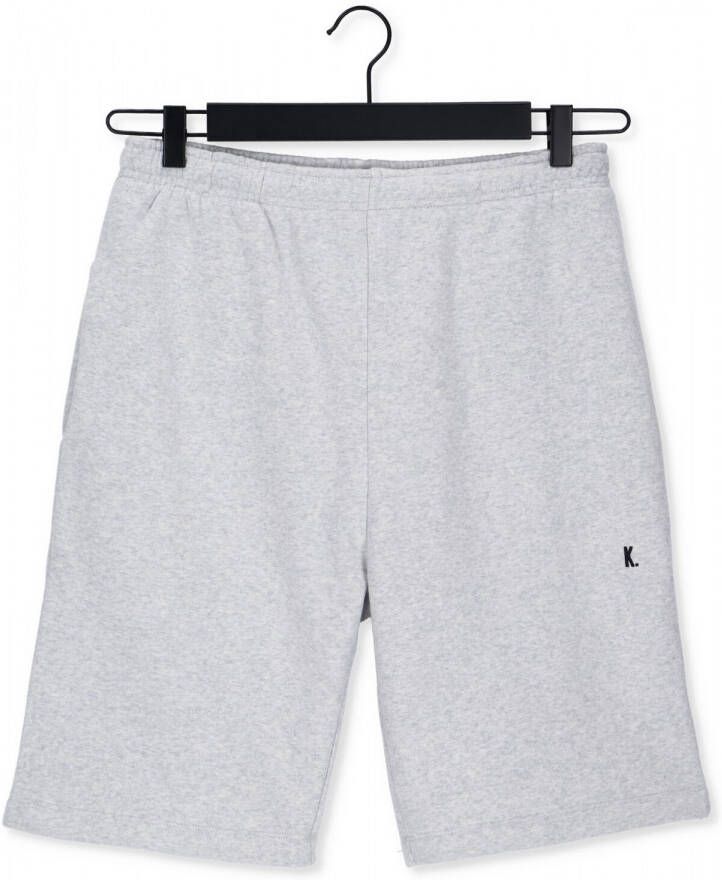 KULTIVATE Heren Broeken Sh Comfort Shorts Lichtgrijs