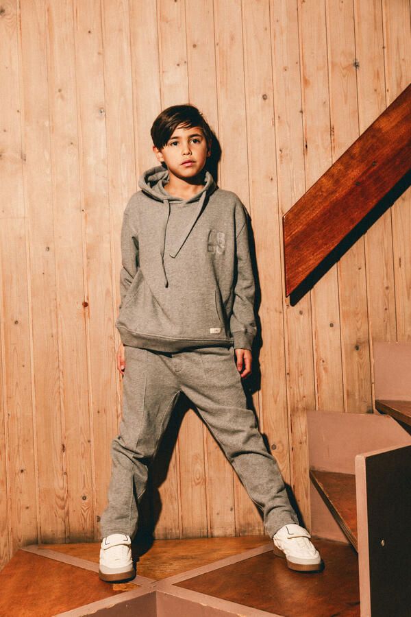 Labo de Colores Jongens Broeken Misato Grijs