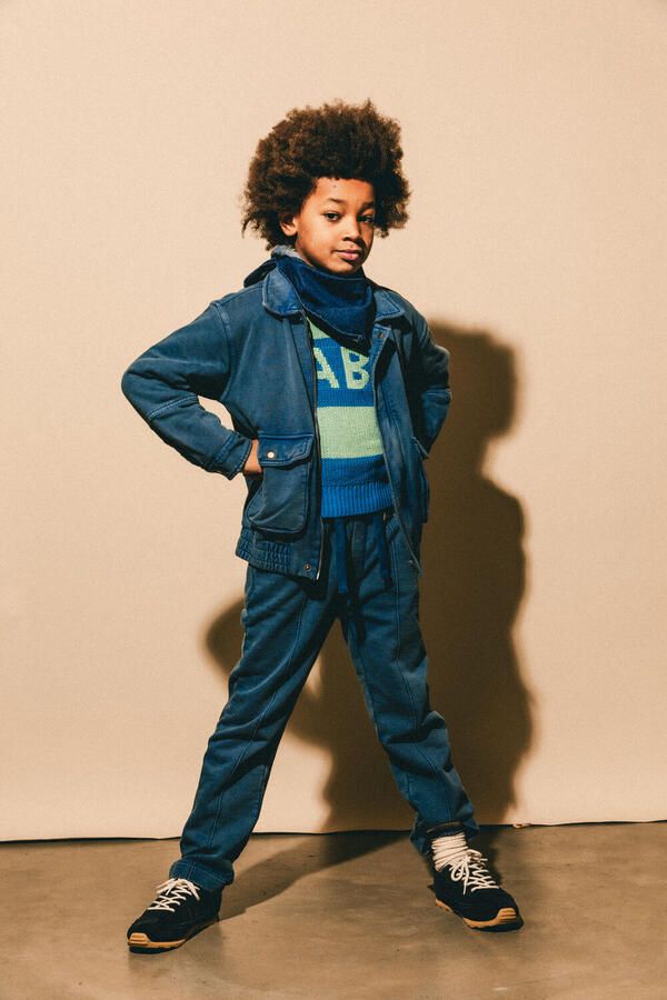 Labo de Colores Jongens Broeken Seya Blauw