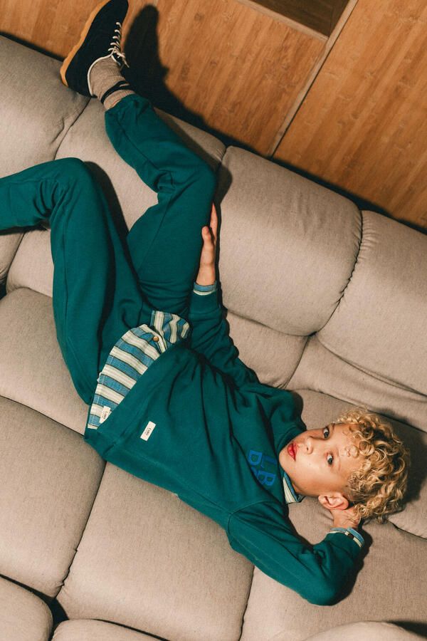 Labo de Colores Jongens Broeken Yashio Groen