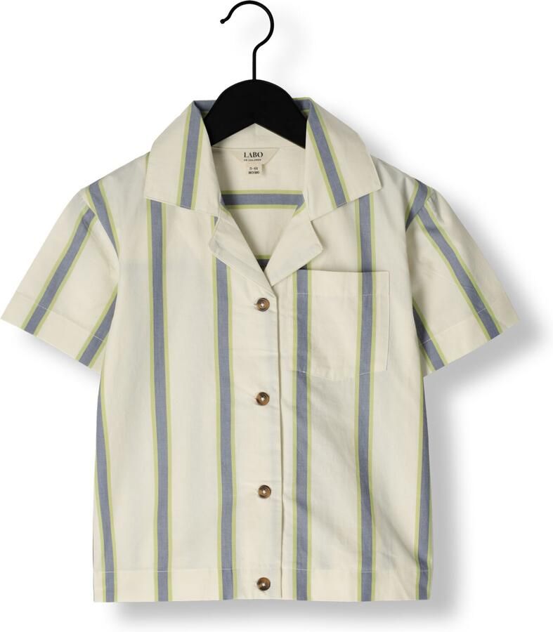 Labo de Colores Jongens Overhemden Nicho Beige - Foto 3