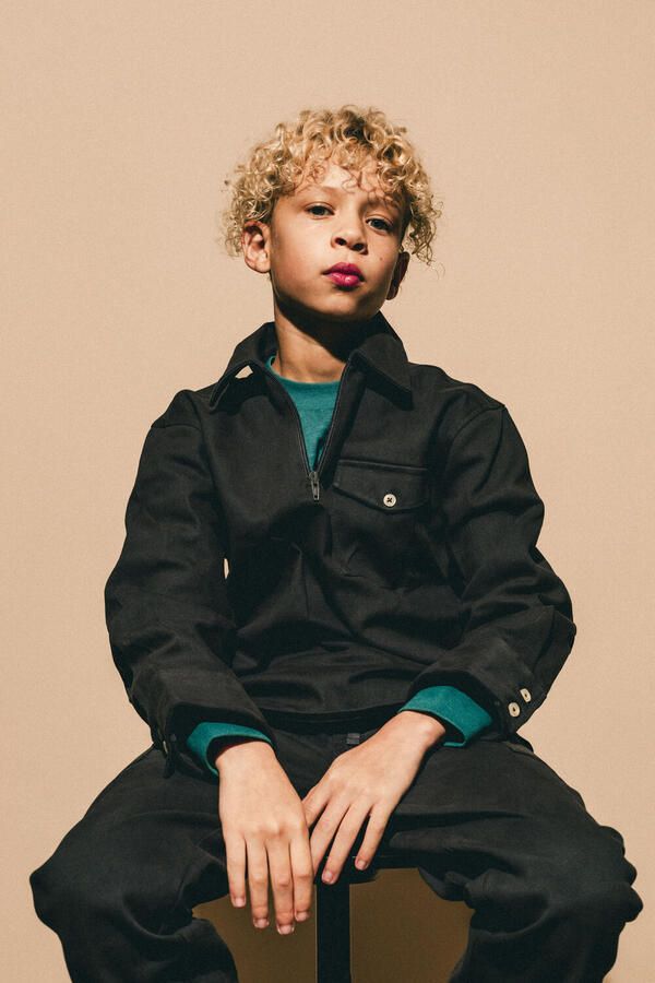 Labo de Colores Jongens Truien & Vesten Jeno Zwart - Foto 2