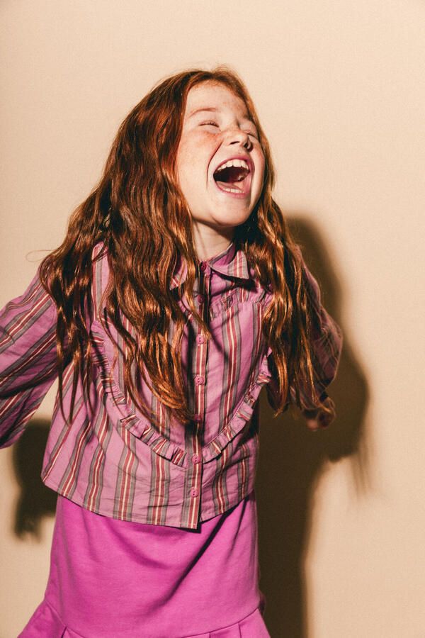 Labo de Colores Meisjes Blouses Ayase Roze - Foto 2