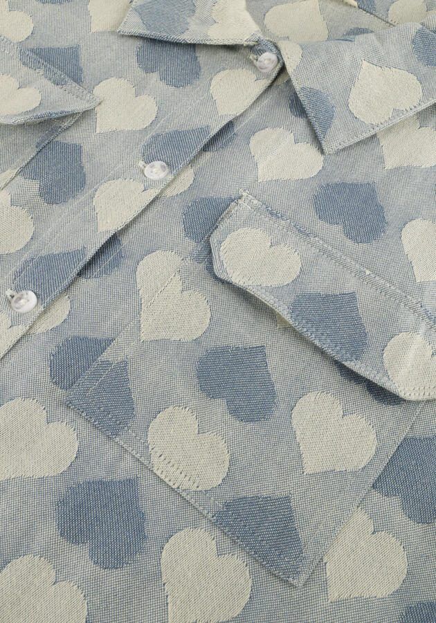 LABO DE COLORES Meisjes Jurken Lea Lichtblauw