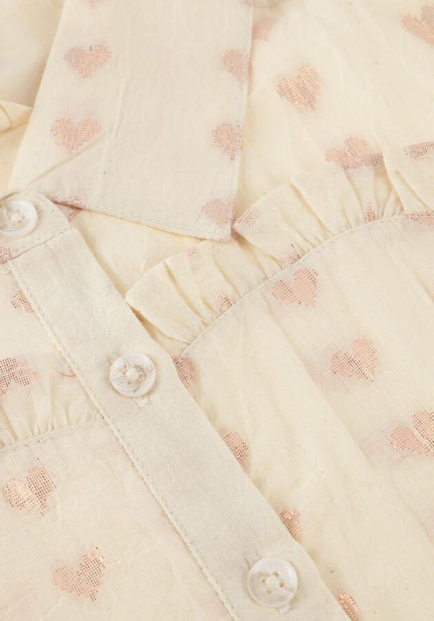 LABO DE COLORES Meisjes Jurken Linne Creme