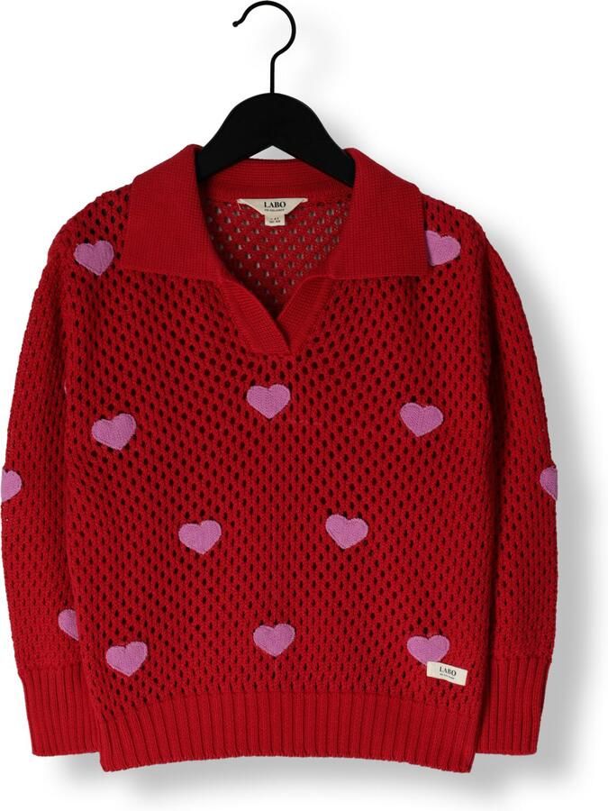 Labo de Colores Meisjes Truien & Vesten Muri Rood - Foto 3