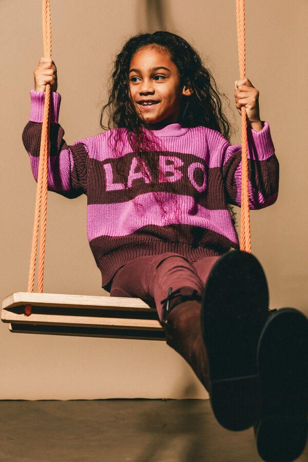 Labo de Colores Meisjes Truien & Vesten Rhone Roze - Foto 2