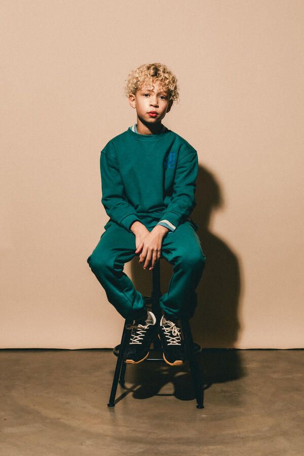 Labo de Colores Meisjes Truien & Vesten Tokio Donkergroen - Foto 2