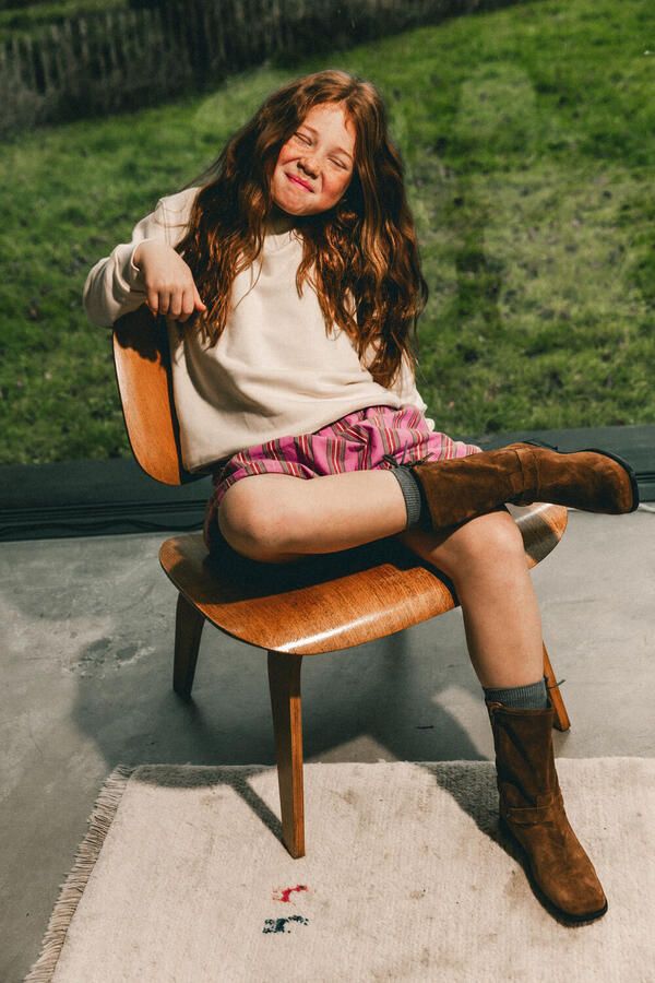 Labo de Colores Meisjes Truien & Vesten Tokio Ecru - Foto 2