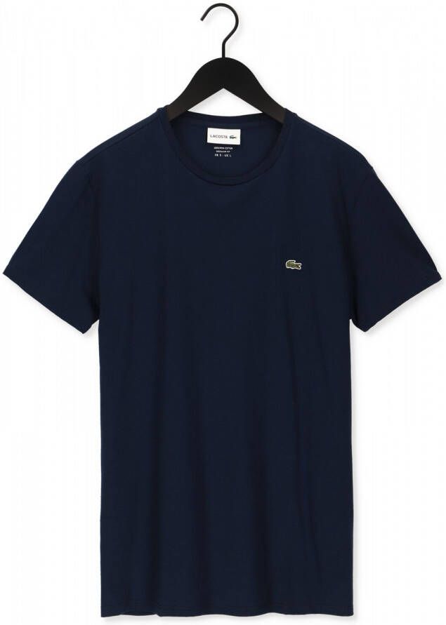 Lacoste Donkerblauwe T shirt 1ht1 Men's Tee shirt 1121