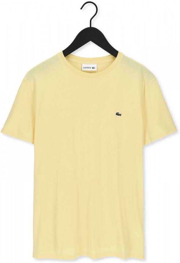 Lacoste Gele T shirt 1ht1 Men's Tee shirt 1121