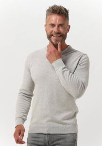Lacoste Classic Logo Knit Sweater Grijs Heren