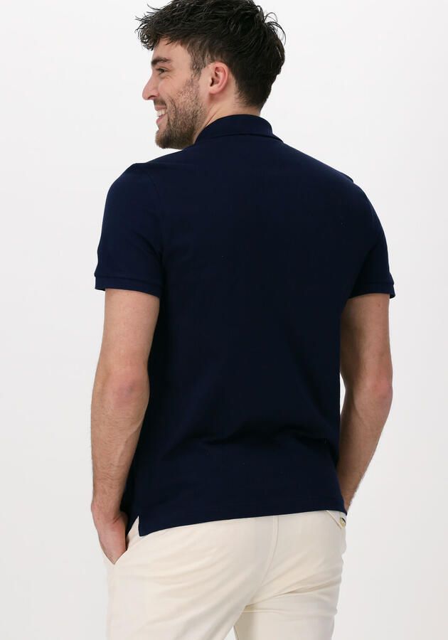 Lacoste Slim fit polo van effen petit piqué Navy Blue Blauw Heren - Foto 2