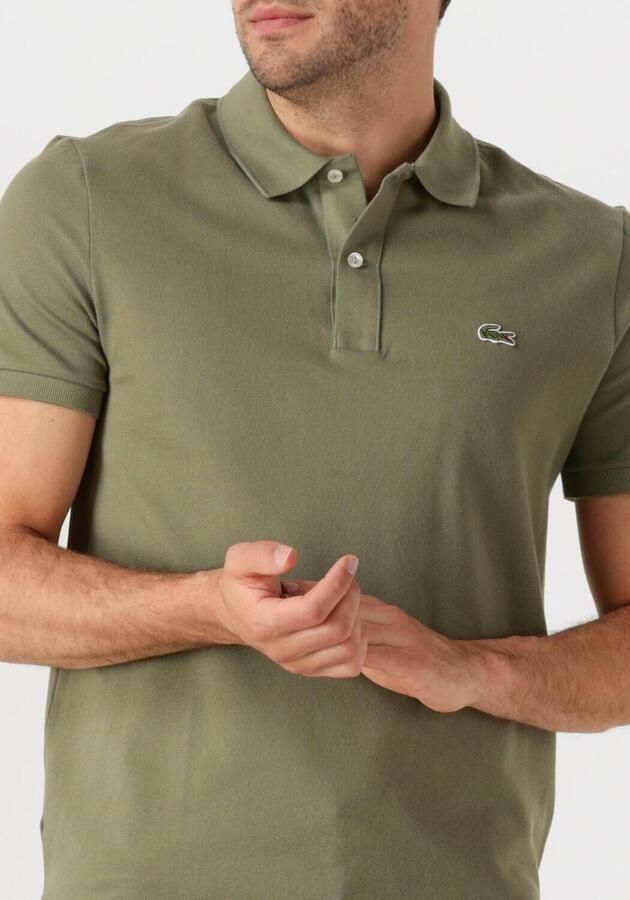 LACOSTE Heren Polo's & T-shirts 1hp3 Mens S s Polo 12 Groen - Foto 3