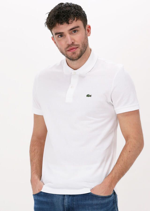 Lacoste Poloshirt met harmonieus gekleurde -krokodil op borsthoogte (1-delig) - Foto 4