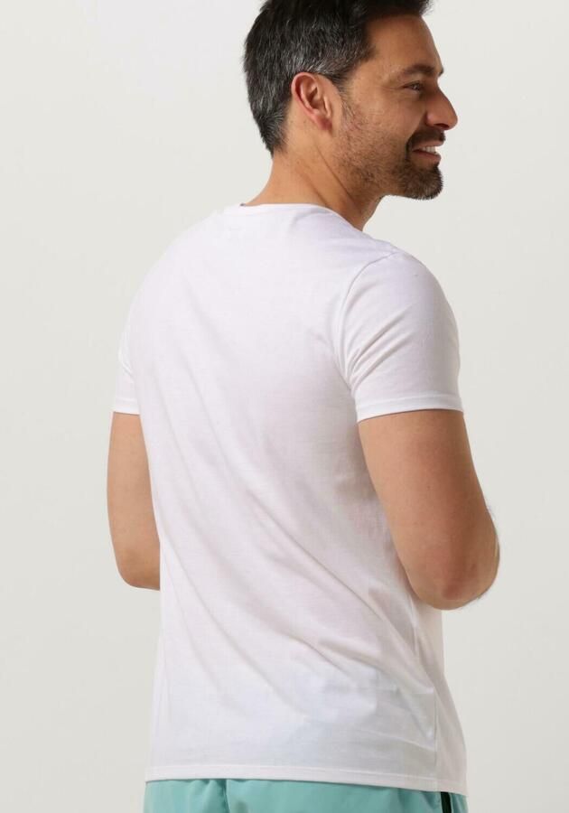 Lacoste Witte T-shirts en Polos met geborduurd logo White Heren - Foto 2