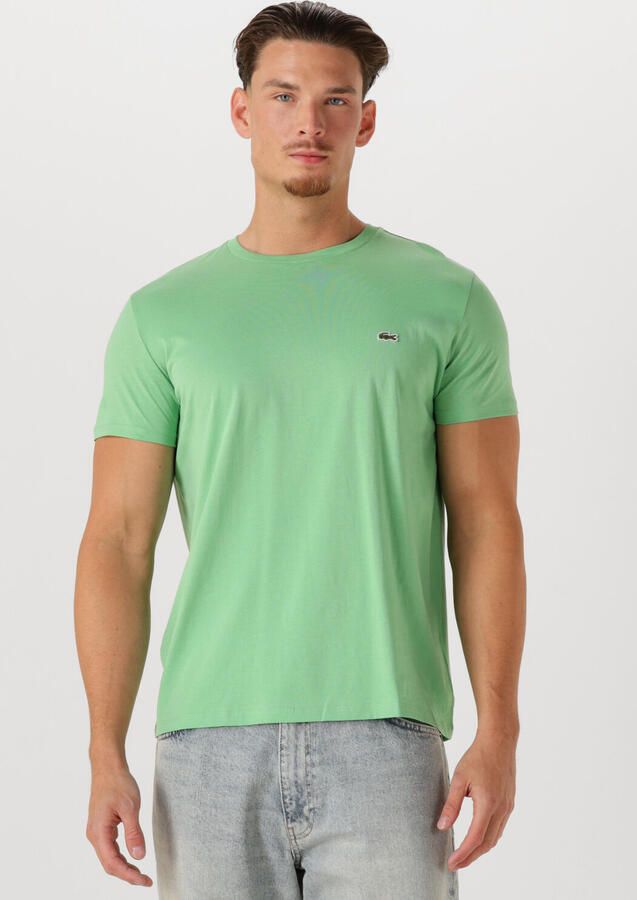 LACOSTE Heren Polo's & T-shirts 1tht1 Mens Tee-shirt 12 Groen - Foto 4
