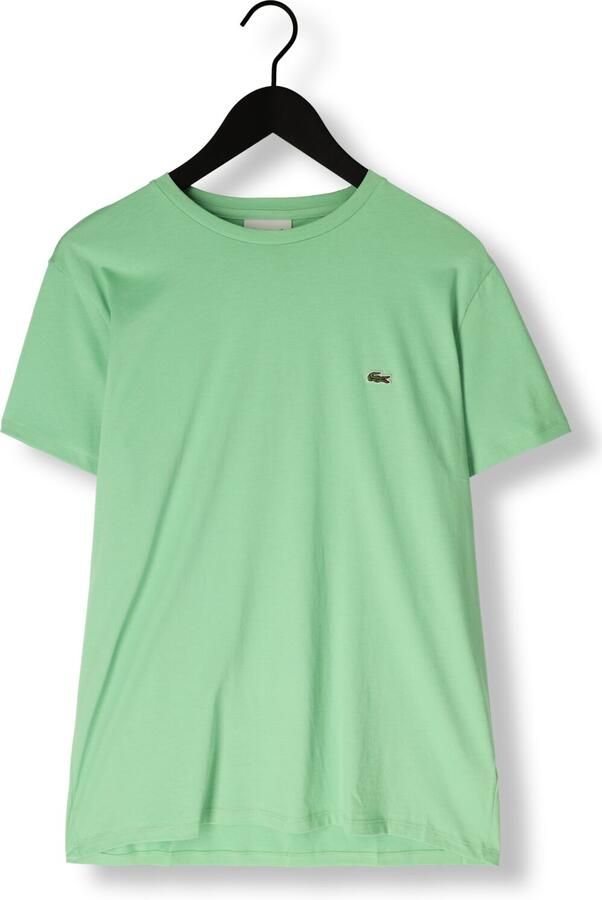 LACOSTE Heren Polo's & T-shirts 1tht1 Mens Tee-shirt 12 Groen - Foto 3