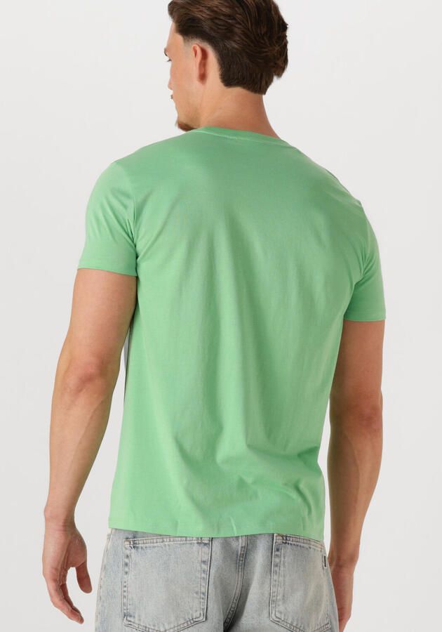 LACOSTE Heren Polo's & T-shirts 1tht1 Mens Tee-shirt 12 Groen