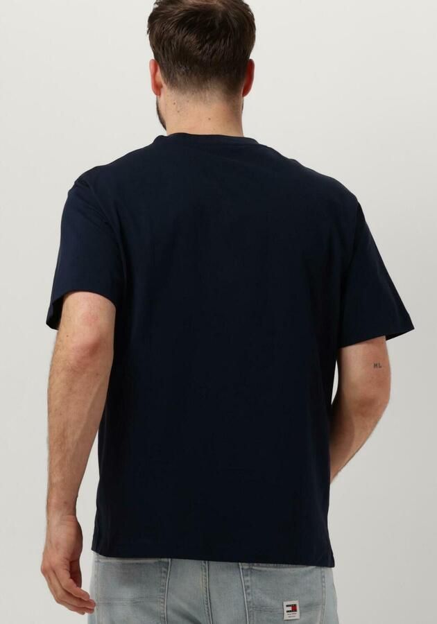 Lacoste Klassiek Katoenen Jersey T-Shirt (Navy Blauw) Blue Heren - Foto 2