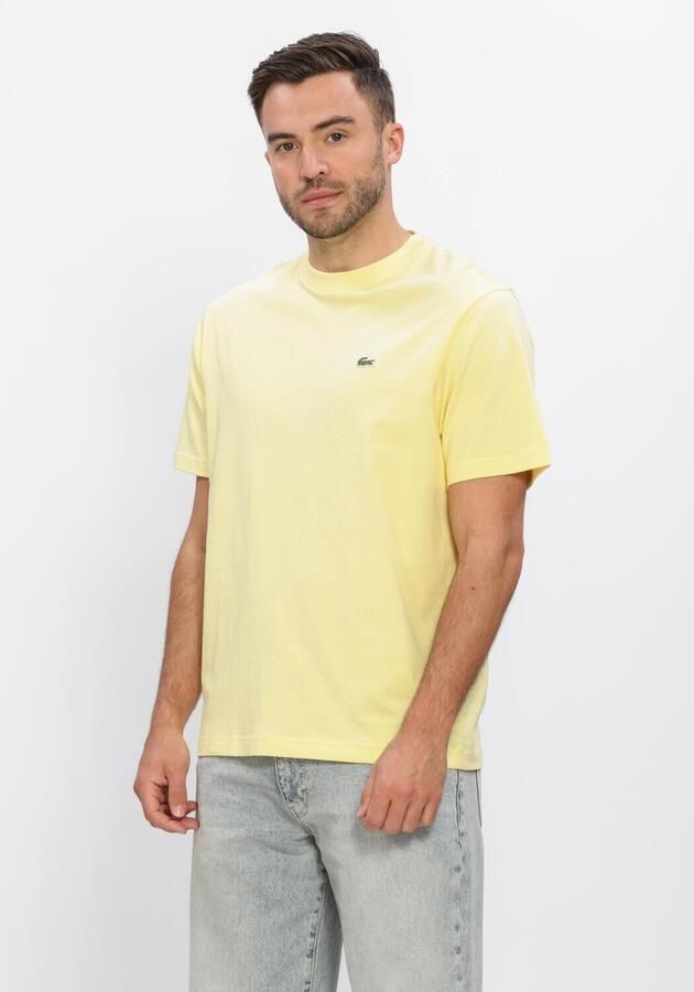 Lacoste T-shirt Korte Mouw Classic Fit T-Shirt TH7318 Jaune