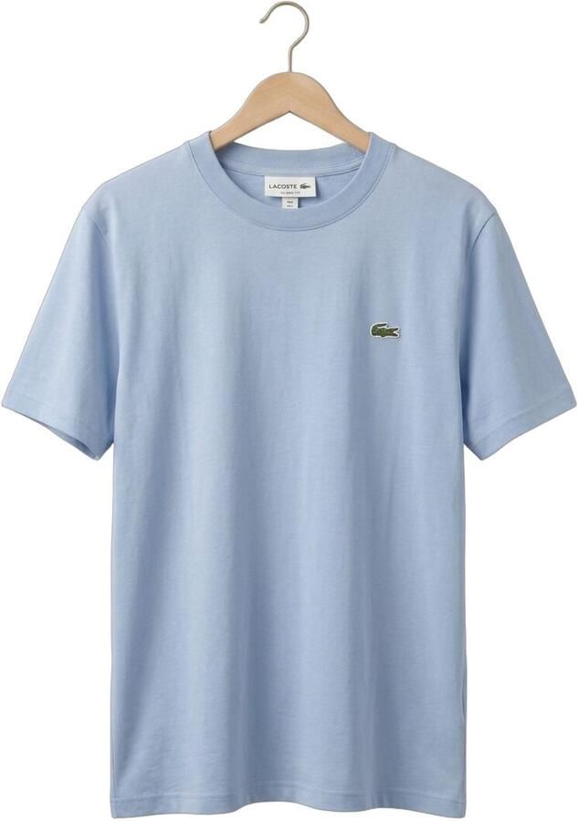 LACOSTE Heren Polo's & T-shirts Cotton T-shirt Lichtblauw - Foto 2