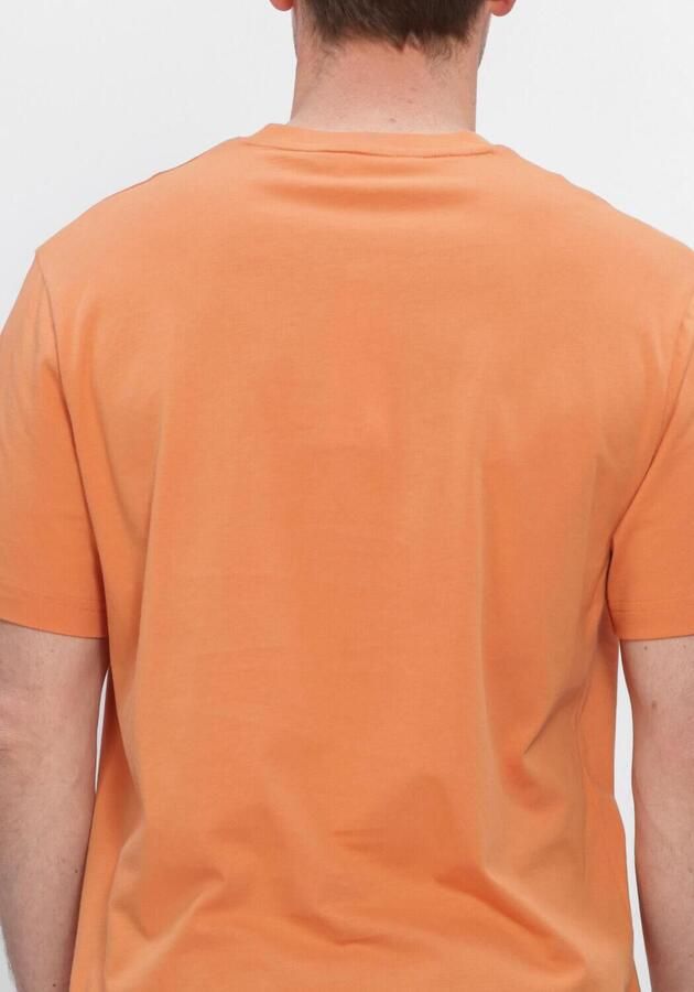 LACOSTE Heren Polo's & T-shirts Cotton T-shirt Oranje - Foto 4