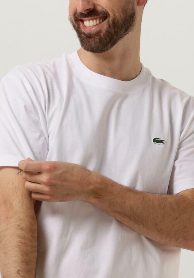 Lacoste Short Sleeved Crew Neck T-shirts Kleding white maat: XXL beschikbare maaten:S M L XL XXL - Foto 4