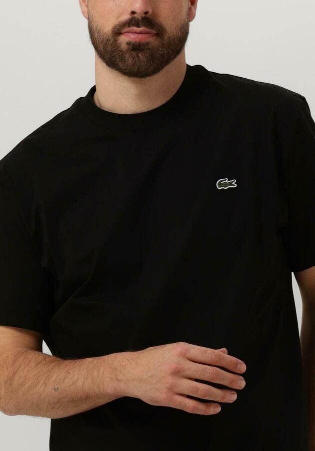 Lacoste Short Sleeved Crew Neck T-shirts Kleding black maat: S beschikbare maaten:S M L XL XXL - Foto 5