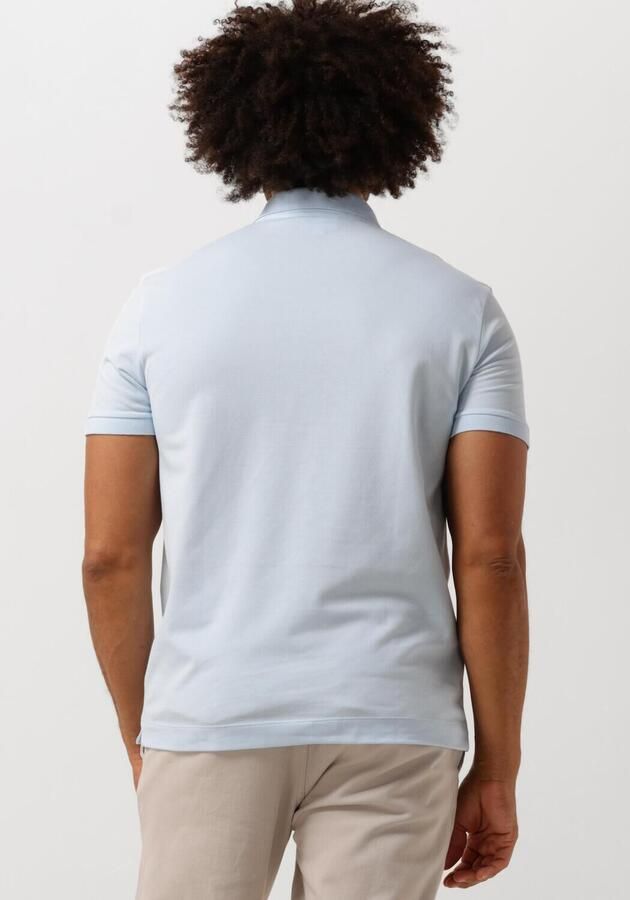 LACOSTE Heren Polo's & T-shirts Regular Fit Cotton Blend Polo Shirt Lichtblauw - Foto 4