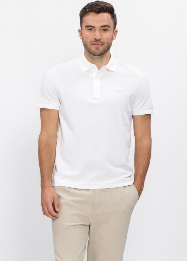 Lacoste Poloshirt met harmonieus gekleurde -krokodil op borsthoogte (1-delig) - Foto 3