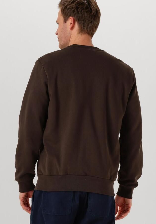 LACOSTE Heren Truien & Vesten Classic Fit Brushed Fleece Sweatshirt Bruin