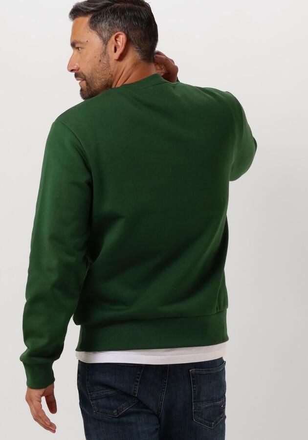 LACOSTE Heren Truien & Vesten Classic Fit Brushed Fleece Sweatshirt Groen - Foto 2