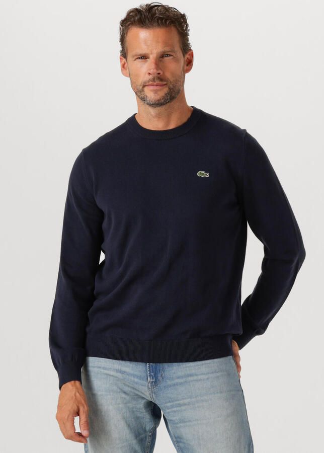 LACOSTE Heren Truien & Vesten Regular Fit Crew Neck Sweater Donkerblauw - Foto 7