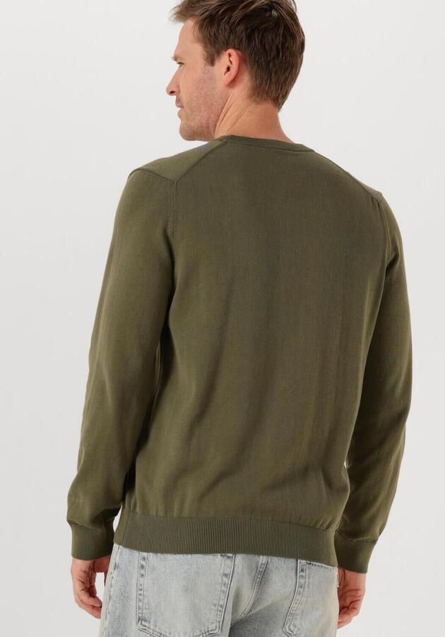 LACOSTE Heren Truien & Vesten Regular Fit Crew Neck Sweater Khaki